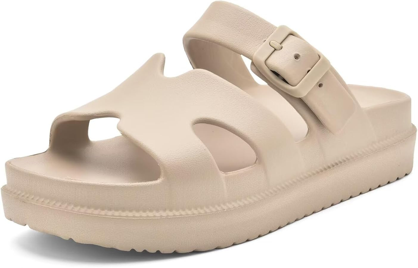 Haifago Womens Platform Sandals with Arch Support, Summer Beach Slides Adjustable Buckle Women H-... | Amazon (US)