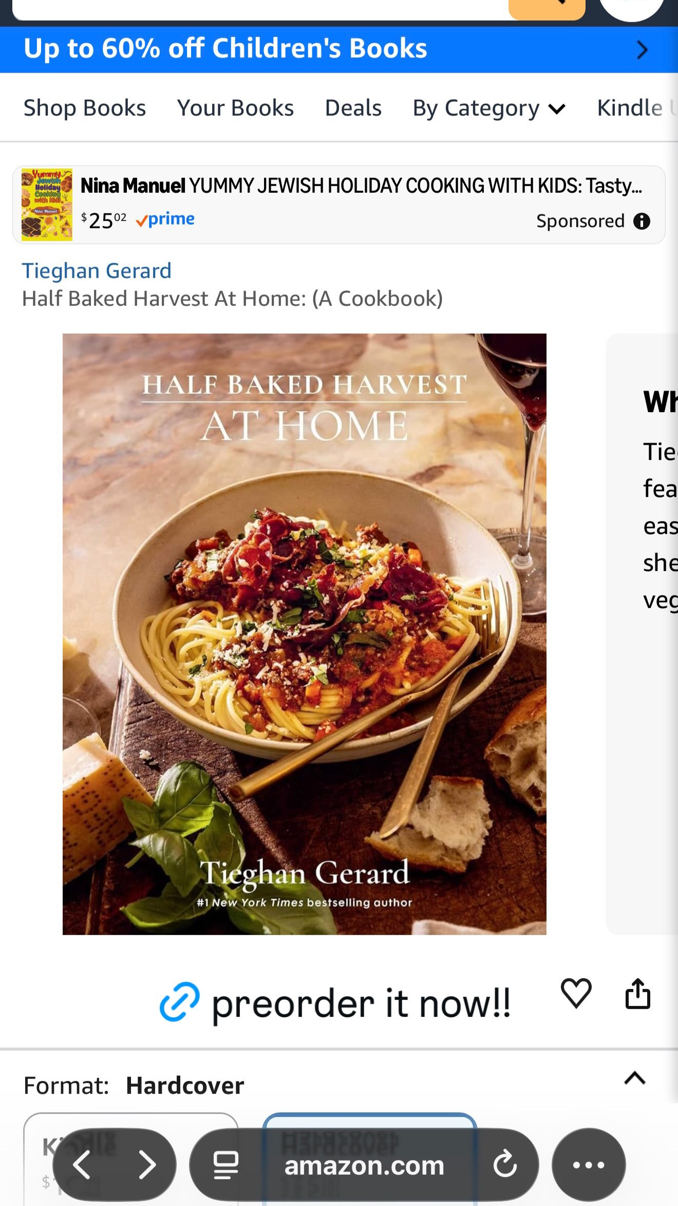 Half Baked Harvest at Home, my newest cookbook, is available for pre-order today!

#LTKfoodie #LTKHome #LTKSeasonal