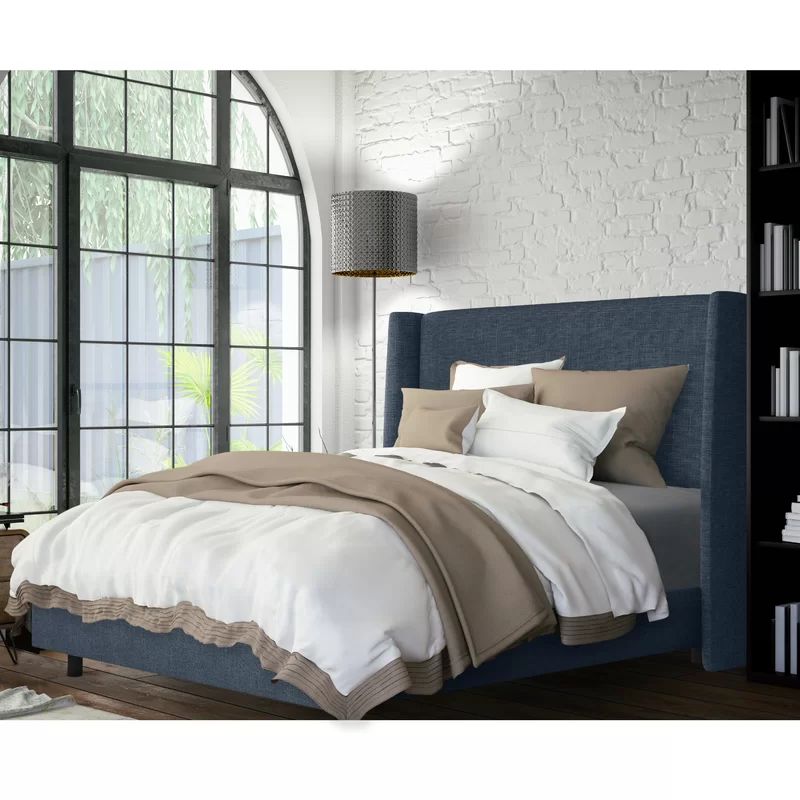 Alrai Upholstered Panel Bed | Wayfair North America