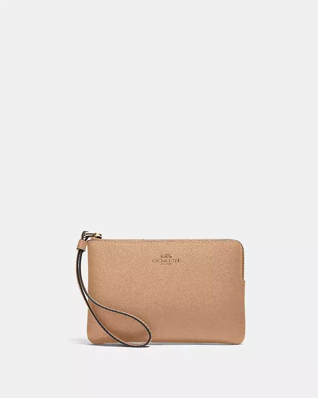 Corner Zip Wristlet | Coach Outlet US