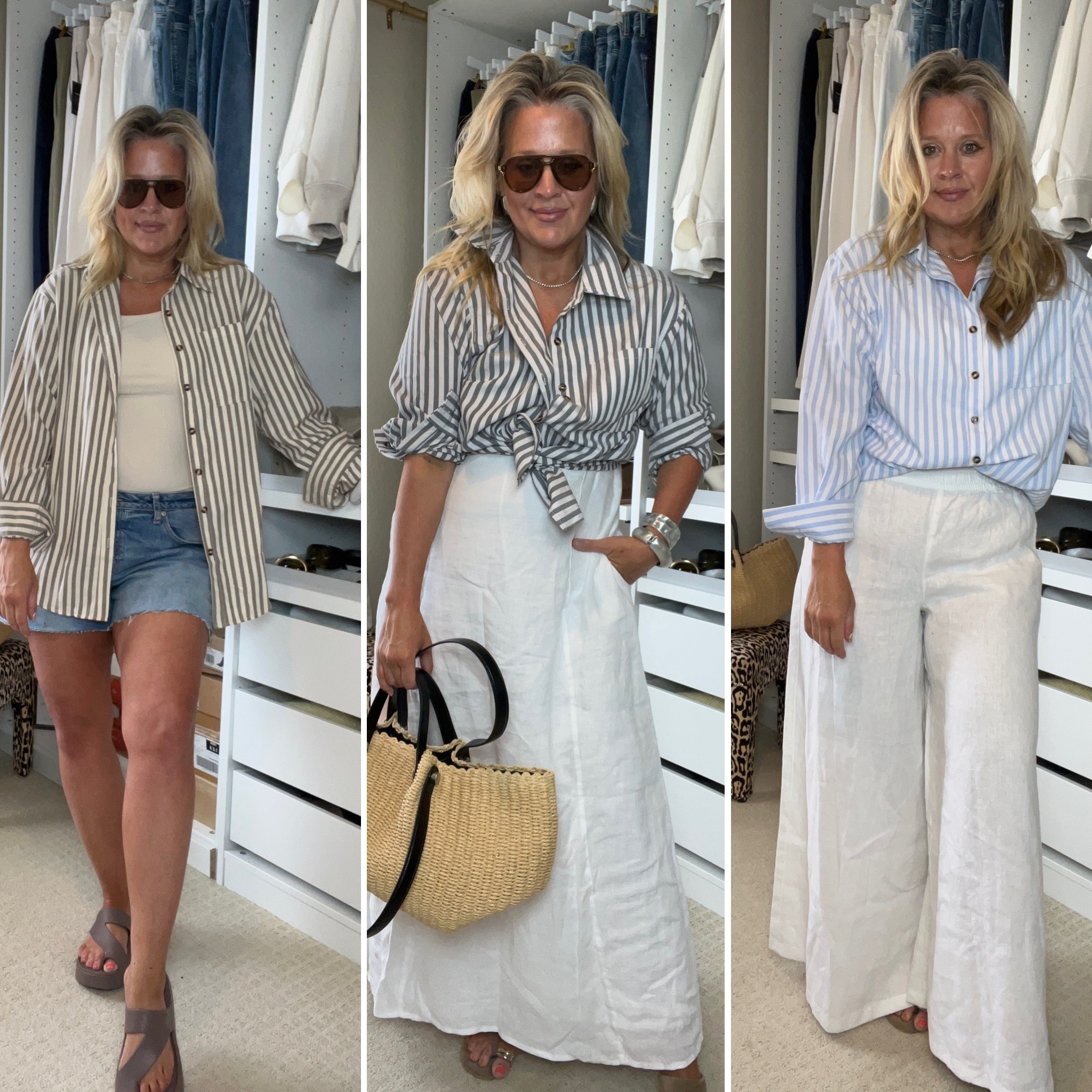  ✨Tap the bell and ❤️ for over 40 fashion, midlife style, midsize fashion and luxury looks for less. 

⬇️Sizing information: wearing large, tts
Pants 10 P
Dress medium
Denim shorts 14, size up

I used to dread long sleeve blouses in summer — they always felt frumpy and made me want to rip them off by noon 😂. But these $25 striped tops? They changed everything. Breezy, cute, and they actually make me feel pulled together without trying.

One of the best summer wardrobe staples.


👑"Helping you look good, feel good!" - Lindsey Denver


midsize summer tops, over 40 style, long sleeve blouse, striped blouse, Amazon fashion, midsize outfits, summer fashion, casual chic, effortless style, midlife fashion, confident outfits, midsize confidence, women’s summer tops, flattering stripes, $25 tops, breezy blouses, summer wardrobe, casual summer looks, summer outfit ideas, comfortable style


Follow my LTK @Over40andmidlife on the @shop.LTK app to view this post and get my exclusive app-only content!

#liketkit 
@shop.ltk
https://liketk.it/5hlae

#LTKOver40 #LTKFindsUnder50 #LTKMidsize