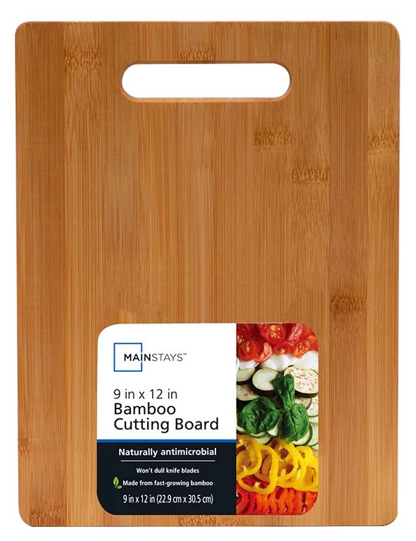 Mainstays Bamboo 9" x 12" Cutting Board | Walmart (US)