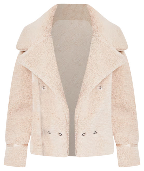 Women's Teddy Fleece Moto Jacket, Created for Macy's | Macy's