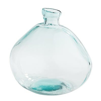 Thrown 13" Recycled Glass Bottle Vase | Pier 1 Imports