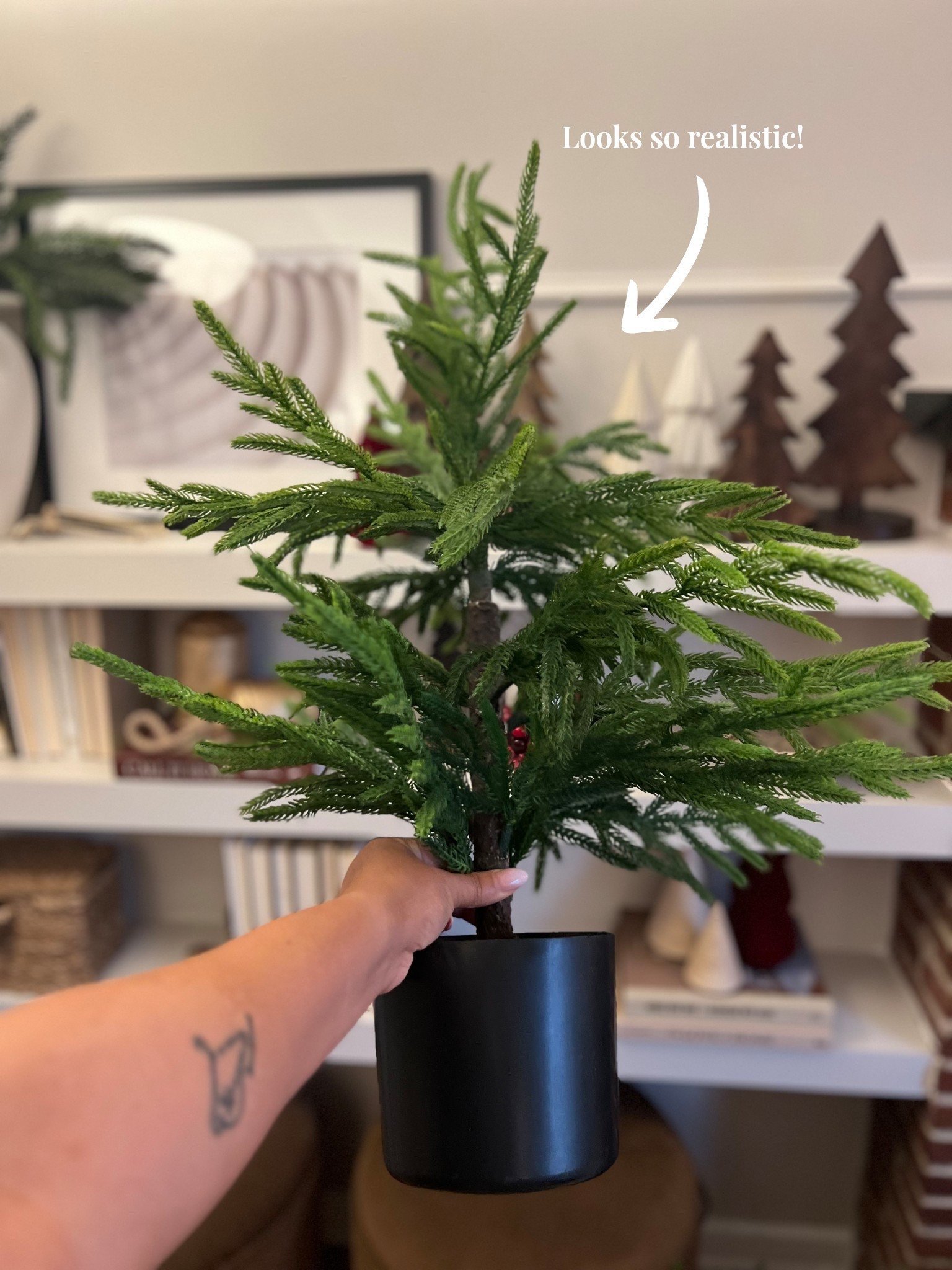 Amazon find! Love this 2ft nearly natural tree. Perfect for styling around the house for the holidays. 

#LTKHoliday #LTKSaleAlert #LTKSeasonal