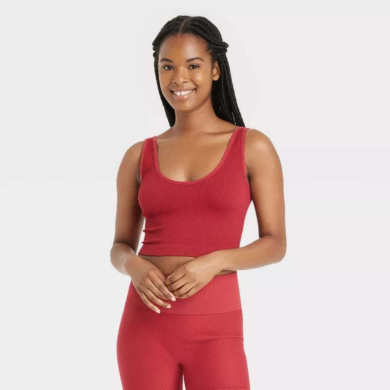 Women's Seamless Reversible Neckline Tank Top - Colsie™ | Target