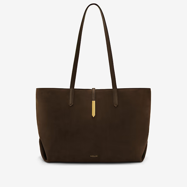 The Tokyo Tote | Mocha Suede & Mocha Suede | DeMellier | DeMellier