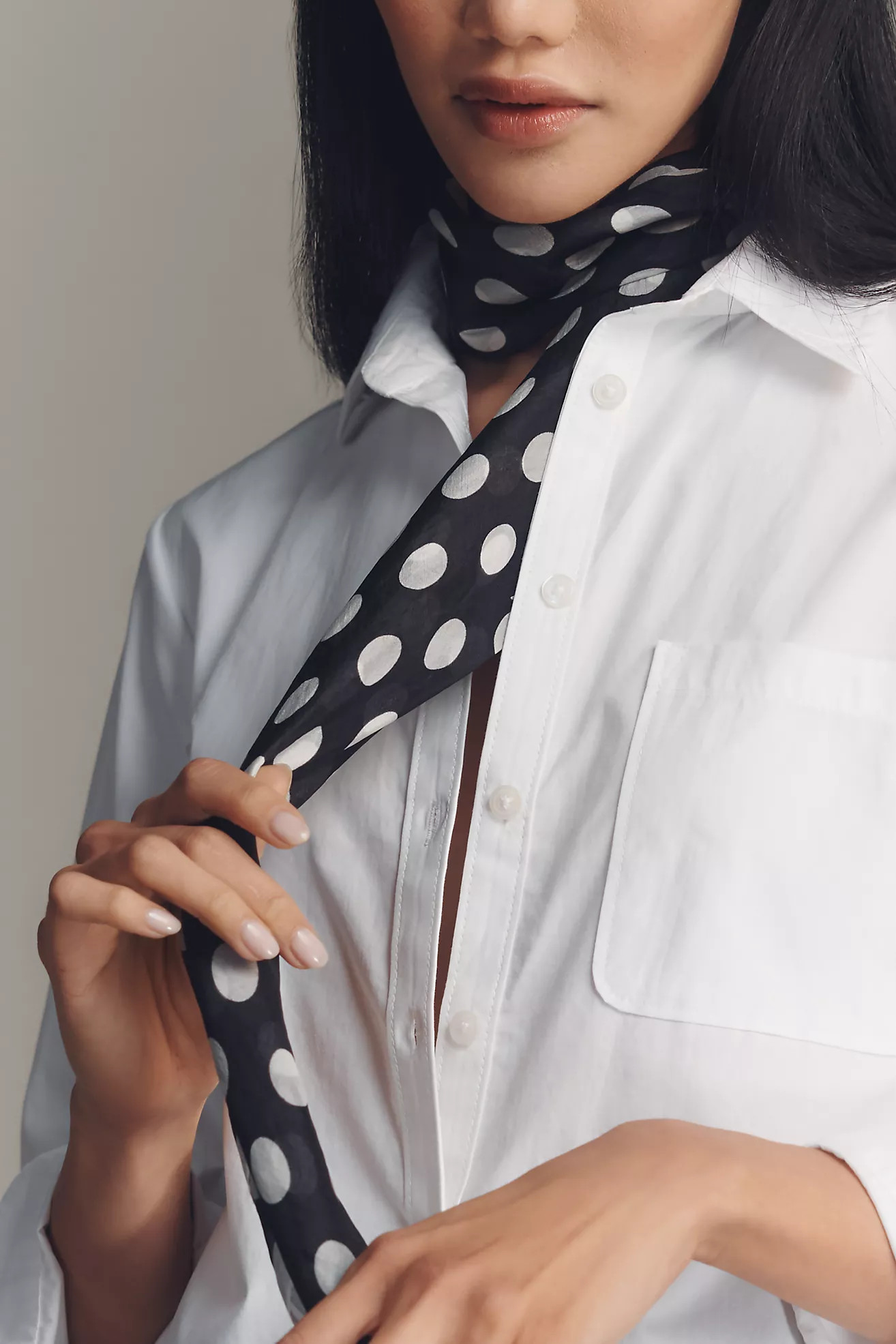 Maeve Large Graphic Print Silk Scarf | Anthropologie (US)