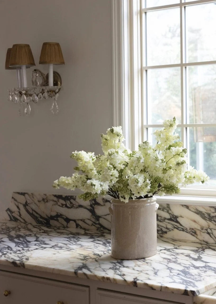 Cream Lilac Spray | Artificial Spring Wedding Flowers | Afloral.com | Afloral