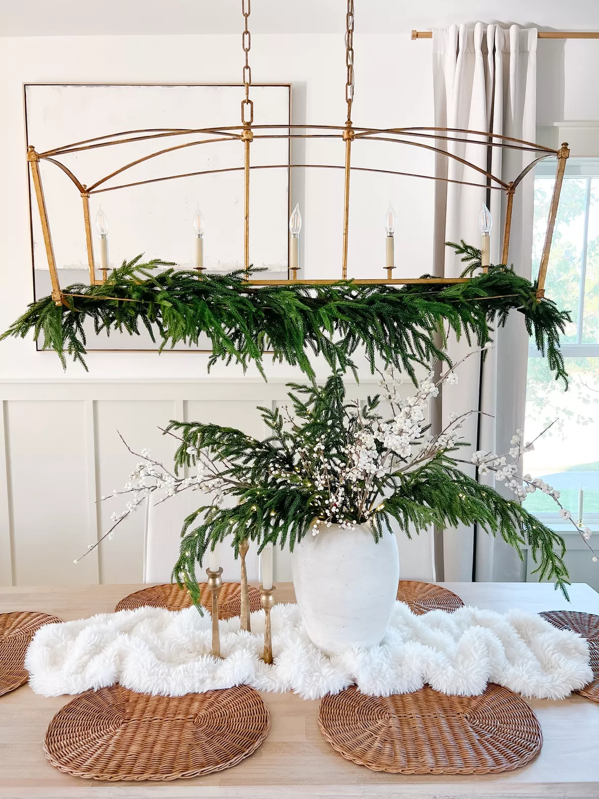 New! Snowy Norfolk Tree Stems, Set … curated on LTK