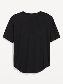 UltraLite Rib-Knit Tunic T-Shirt for Women | Old Navy (US)