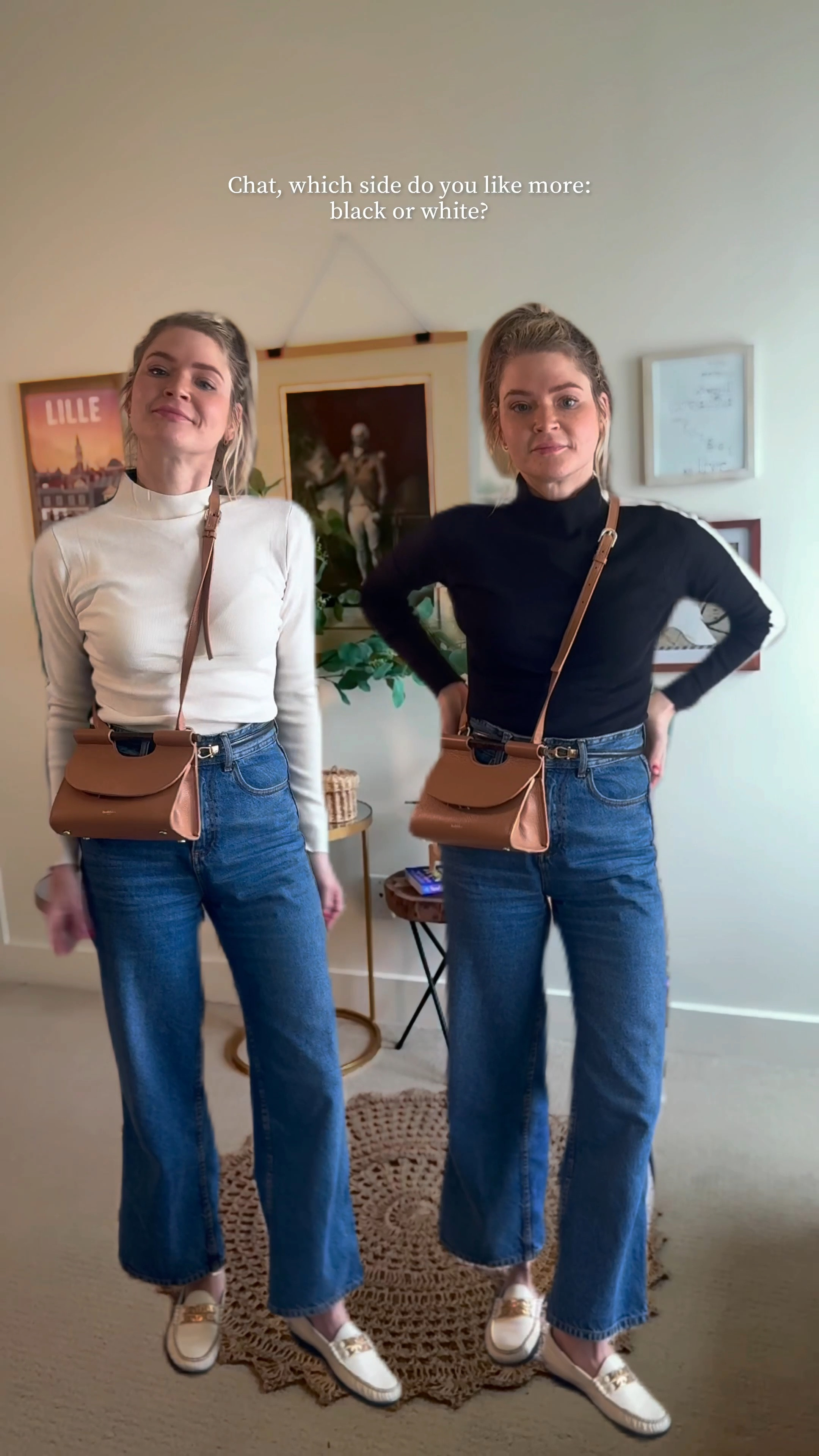 This turtleneck is the fall essential you didn’t know you needed. 🍂 Affordable, versatile, and perfect for layering—whether you’re dressing it up for a chic night out or keeping it cozy on casual days. Plus, it’s reversible, so it’s basically two tops in one! 

#LTKFindsUnder50 #LTKFallSale #LTKFindsUnder100