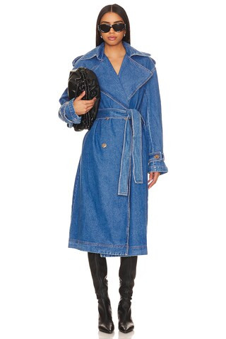 Oversized Denim Trench Coat
                    
                    bardot | Revolve Clothing (Global)
