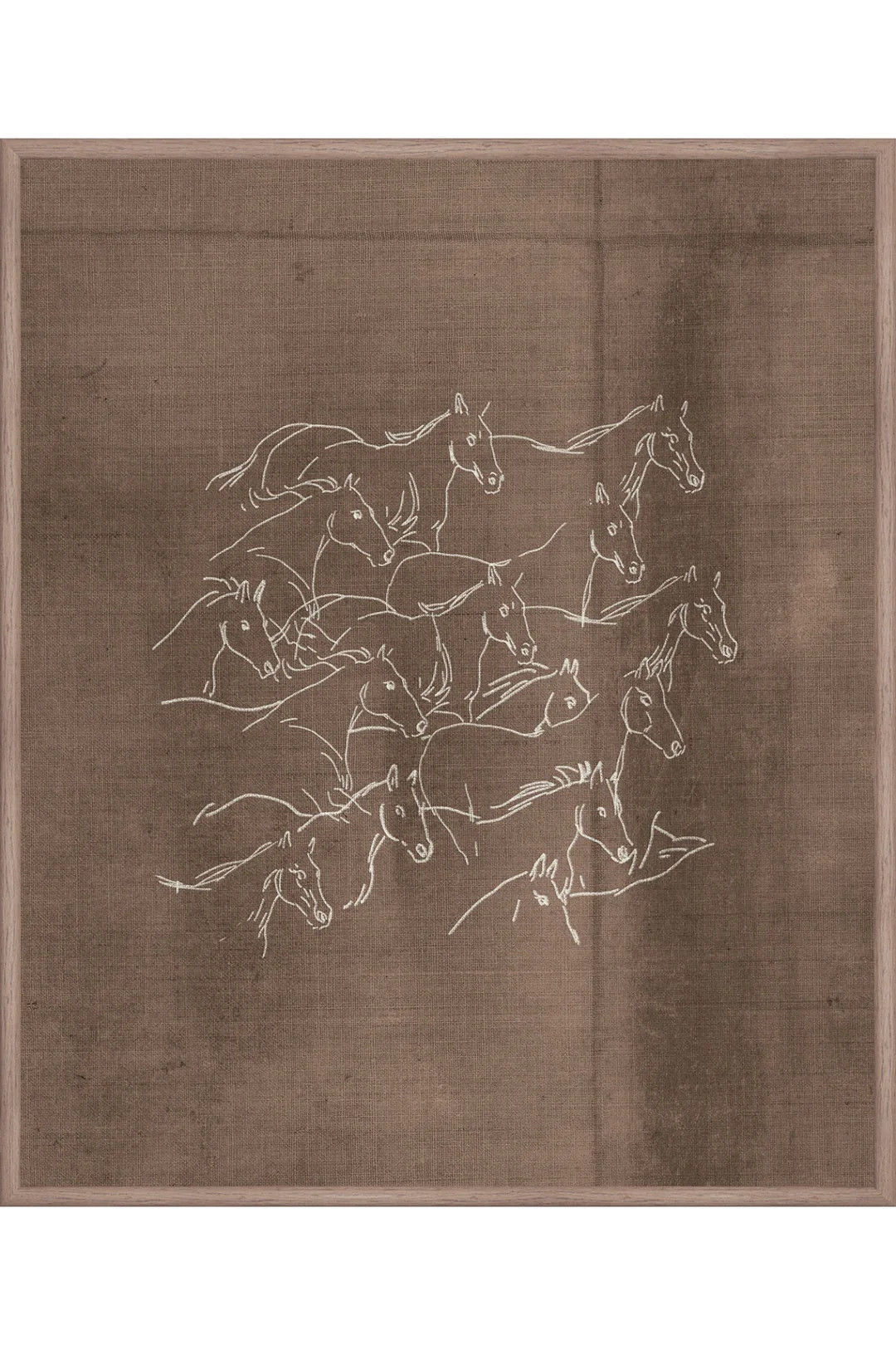 Rustic Mustangs Wall Art | THELIFESTYLEDCO