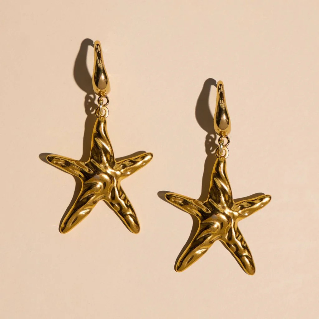 Gold Calista | Nickel and Suede