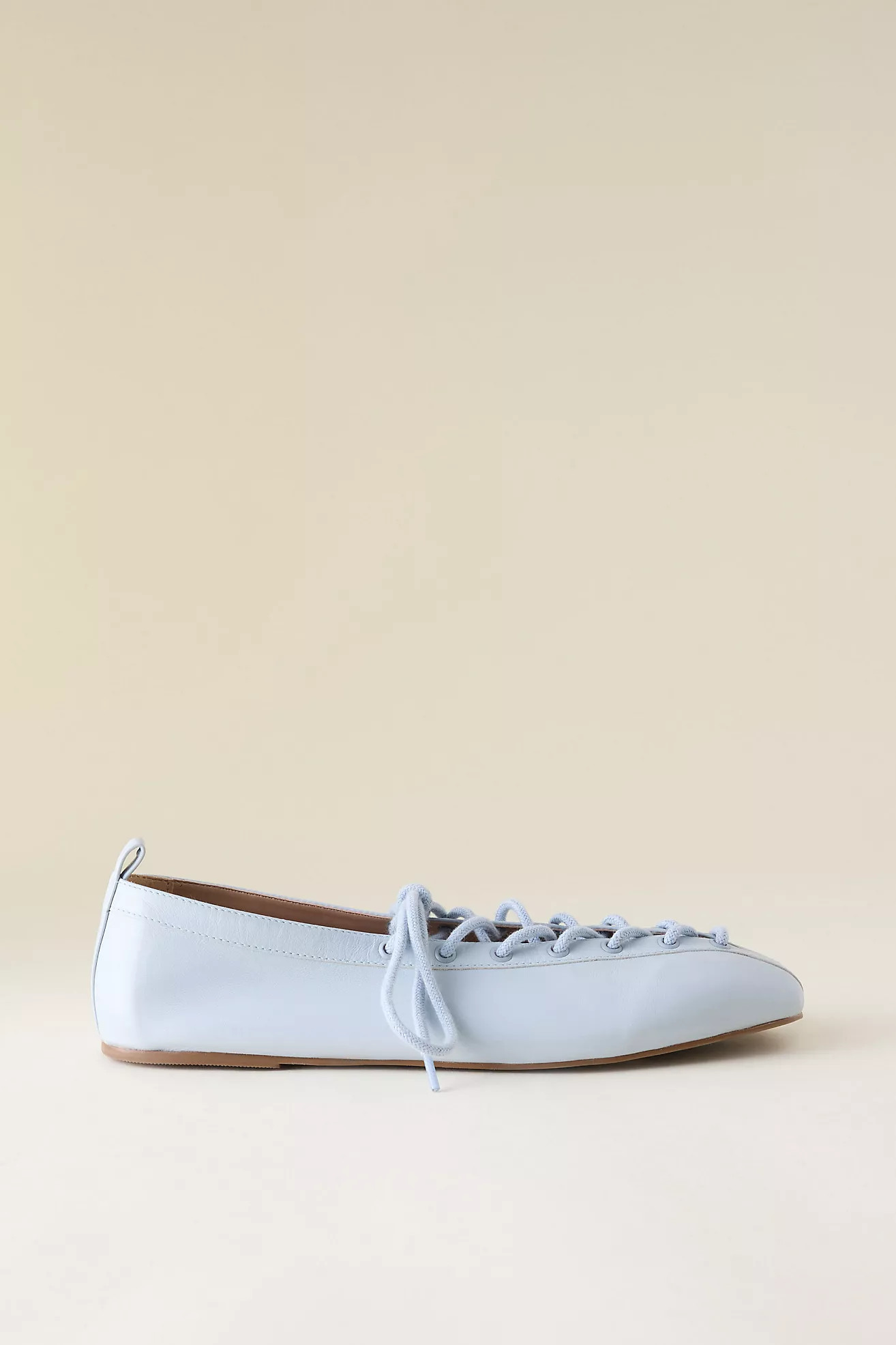 Maeve Tie-Up Grommet Ballet Flats | Anthropologie (UK)