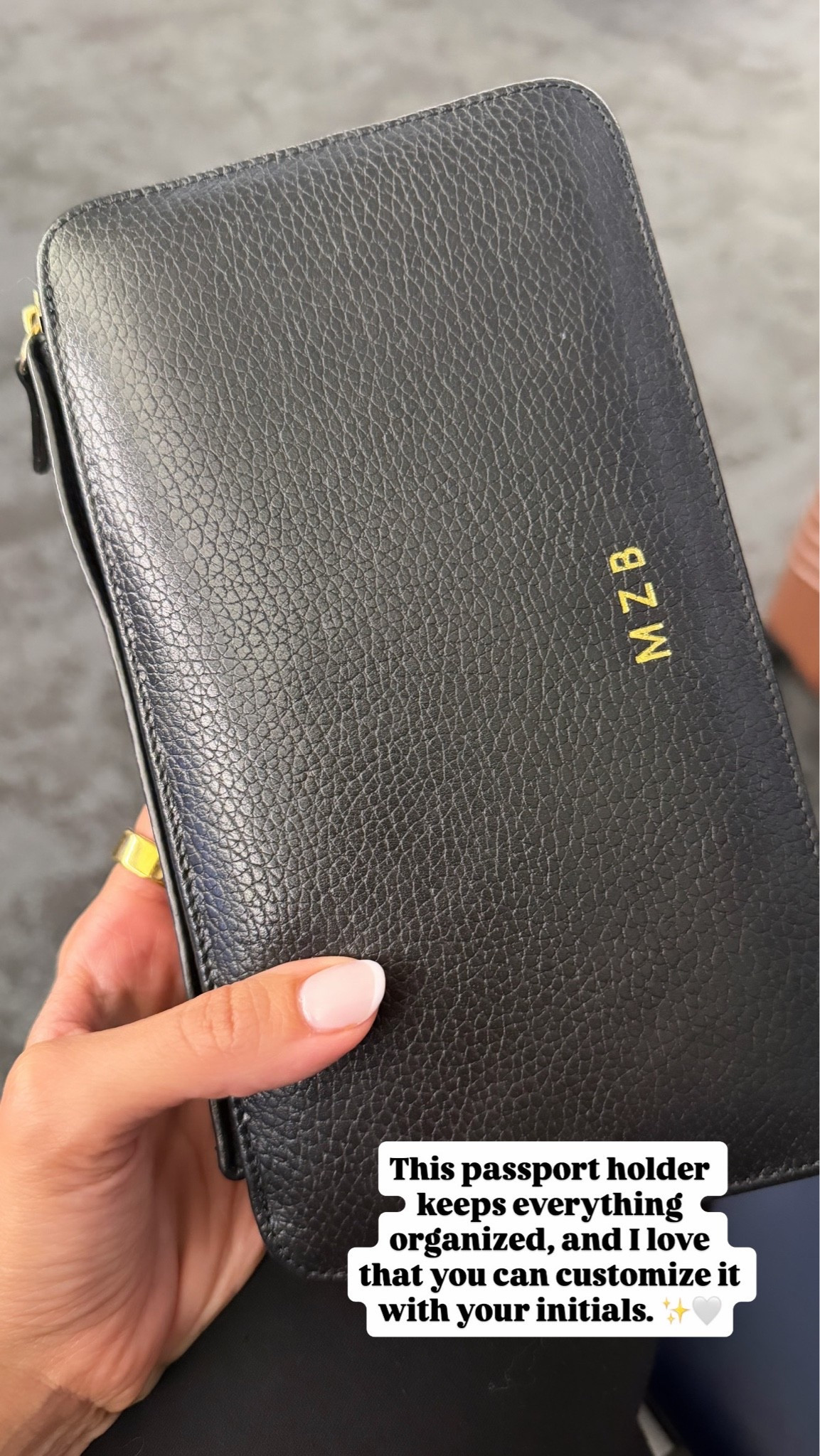 Travel must have
This passport holder keeps everything organized! You can customize and add you monogram!

#LTKTravel