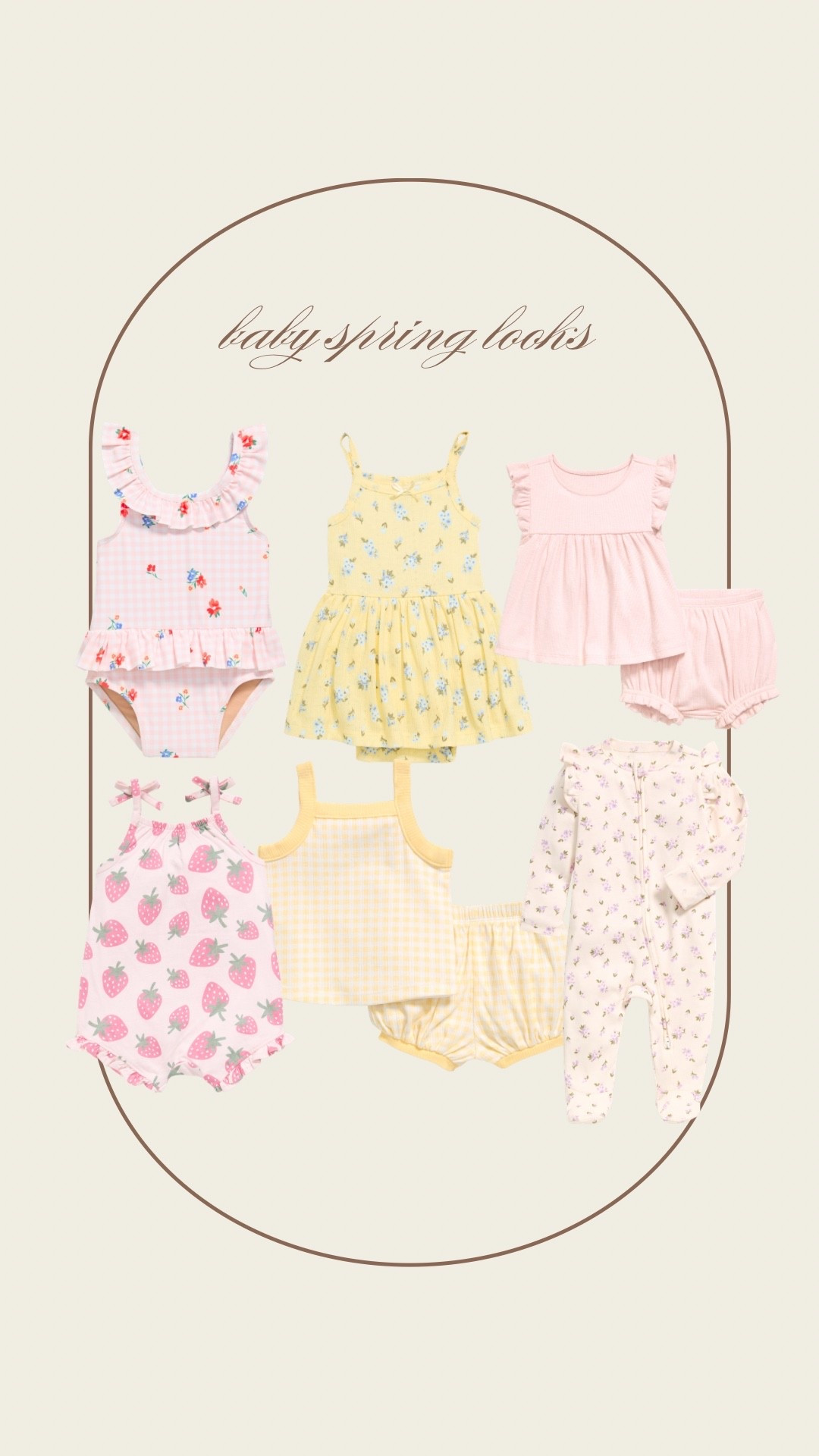 Baby girl spring & summer looks ON SALE now! 🌷 