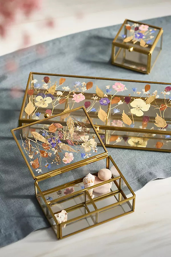 Pressed Floral Box | Anthropologie (US)