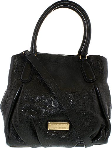 Marc by Marc Jacobs New Q Fran Shoulder Bag, Black, One Size | Amazon (US)