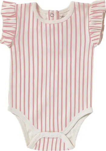 Stripes Away Ruffle Bodysuit | Nordstrom