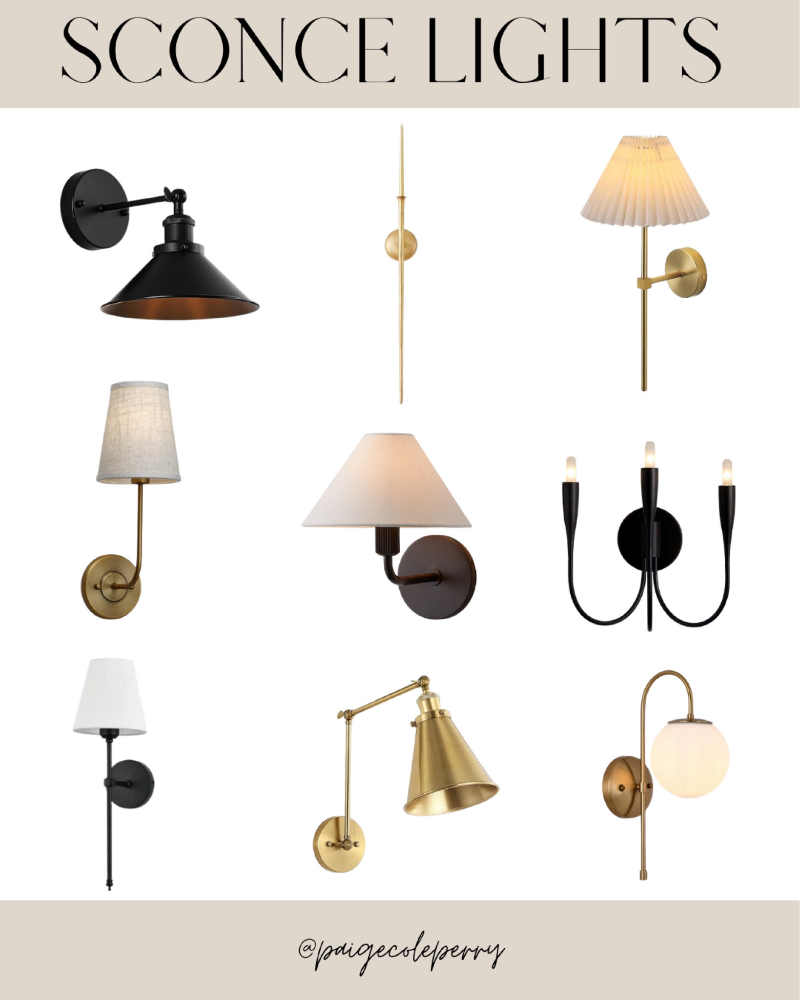 Sconce lights! 

#LTKhome