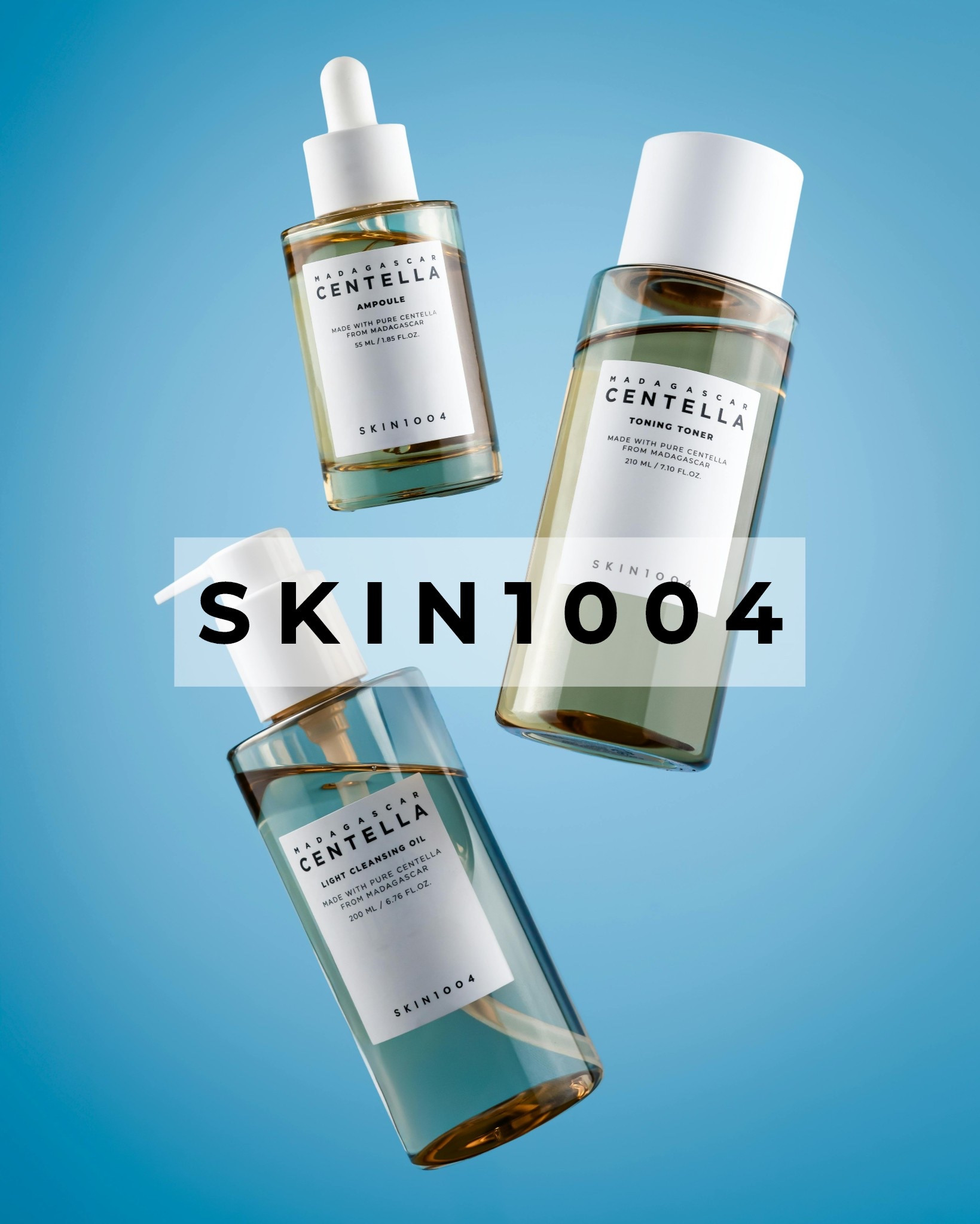 Soothing, healing, hydrating…Centella does its all🌿

Discover the power of SKIN1004 Madagascar Centella Line made from star ingredient — centella asiatica aka gotu kola, a plant well known for its medicinal properties. 

These three products are the ultimate trio for hydrated, healthy skin. 

• Centella Light Cleansing Oil melts away impurities without stripping the skin. This lightweight oil cleanser is perfect for your double cleansing routine.

• Centella Toning Toner: gently exfoliates, and preps the skin for the next step in your skincare routine.

• Centella Ampoule: a lightweight serum packed with pure centella asiatica to soothe irritation, reduce redness, and provide deep hydration.

#LTKBeauty #LTKU