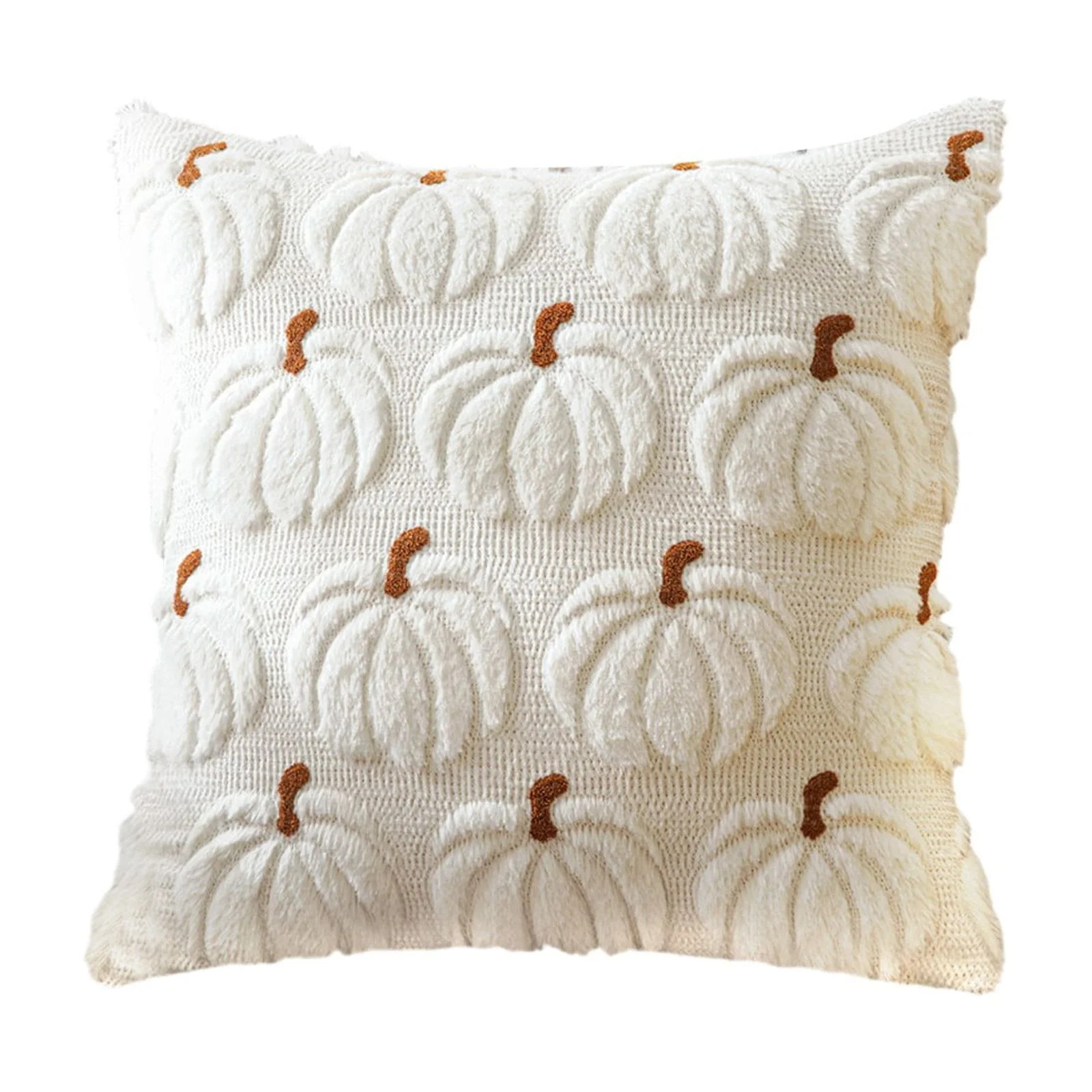 Plush 3D Pumpkin Throw Pillows - Fall/Halloween/Thanksgiving Decor, Cozy Textured Cushions for Co... | Walmart (US)