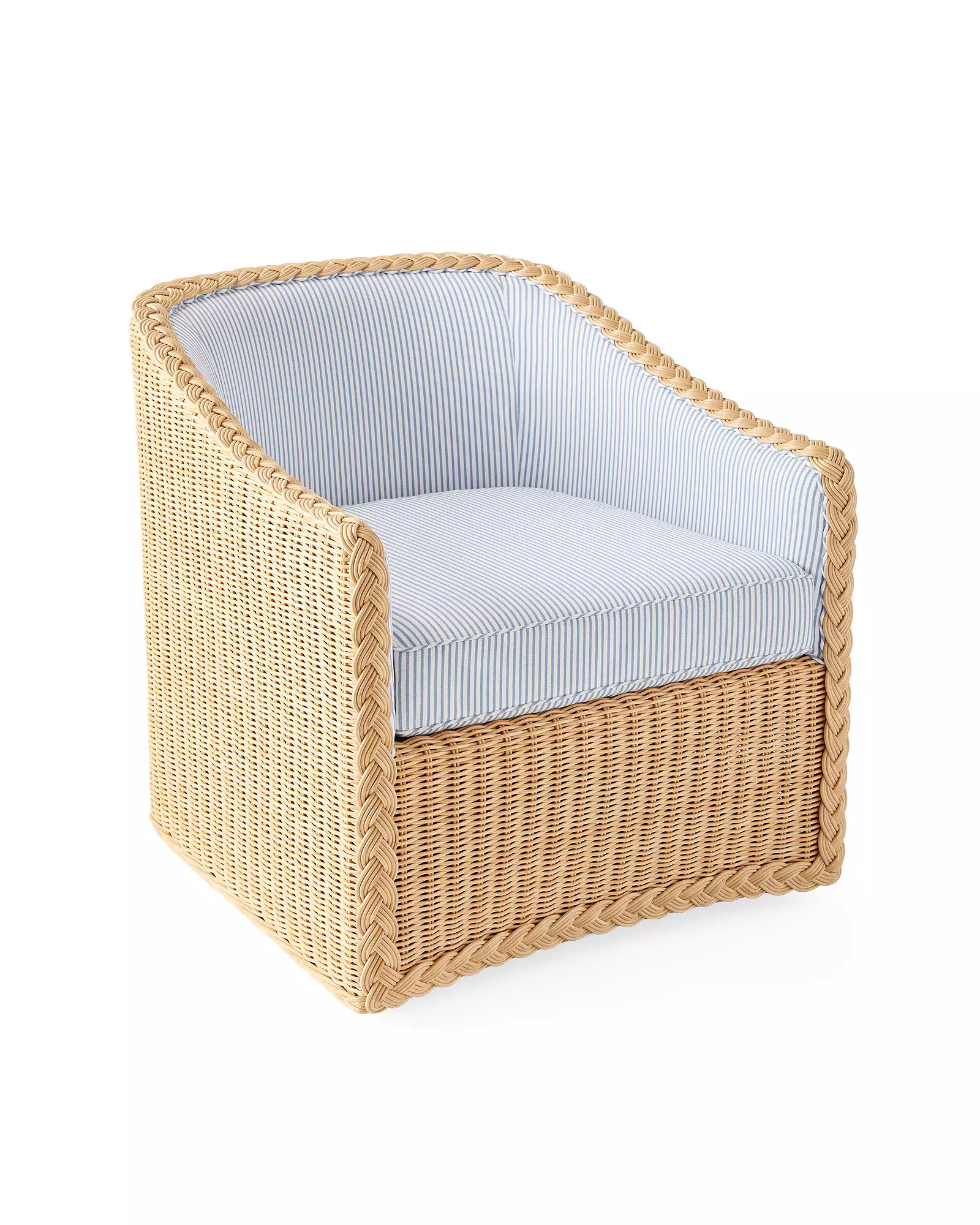 Yarmouth Swivel Chair | Serena and Lily