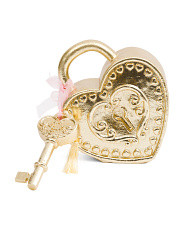 Heart Lock And Key Decor | Marshalls
