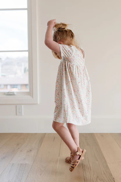 Crosstop Dress in Flutter & Bloom | Plain Jane