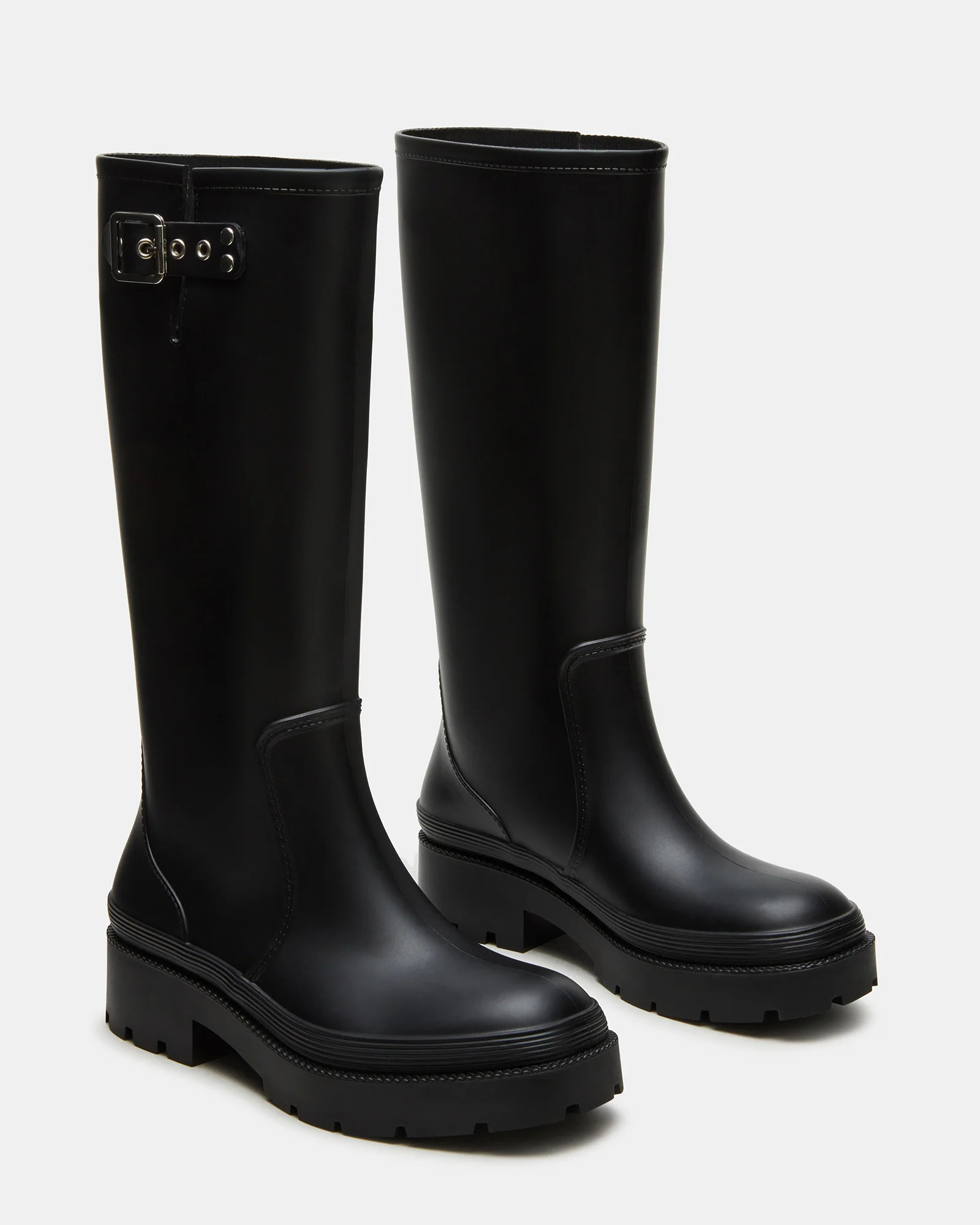 ROCKYH20 Black Women's Water-Resistant Lug Boot | Steve Madden (US)