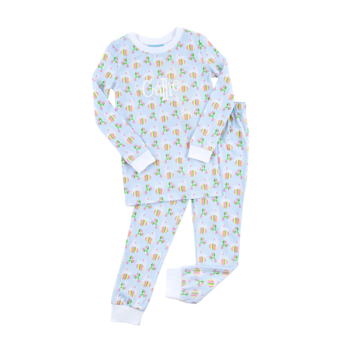 Hop Into Easter Pink Pajamas | Classic Whimsy