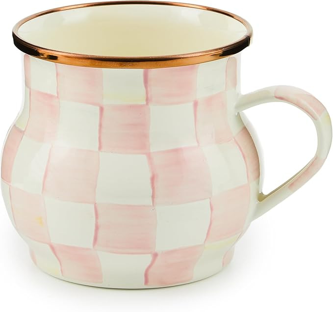 MACKENZIE-CHILDS Enamel Mug, Cute Enamelware Coffee Mug or Tea Mug, 16 Ounces, Unique Drinkware, ... | Amazon (US)