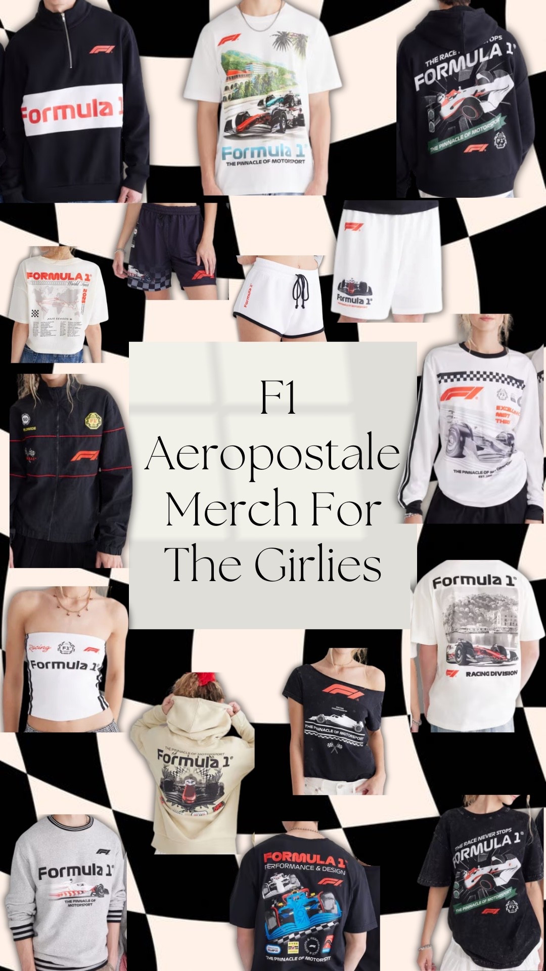 for my fellow formula one girlies, sometimes it can be hard to find quality merch that is affordable, so l have compiled a couple of my favorites from Aeropostale . For me, I always buy a small/
medium in shirts/sweatshirts and a medium/ large in jackets for an oversized fitted, however please not everything is unisex so it’s probably best to stay true to your regular size❤️🏎️🏁(June 2025)

#LTKFindsUnder100 #LTKSeasonal #LTKSummerEdit