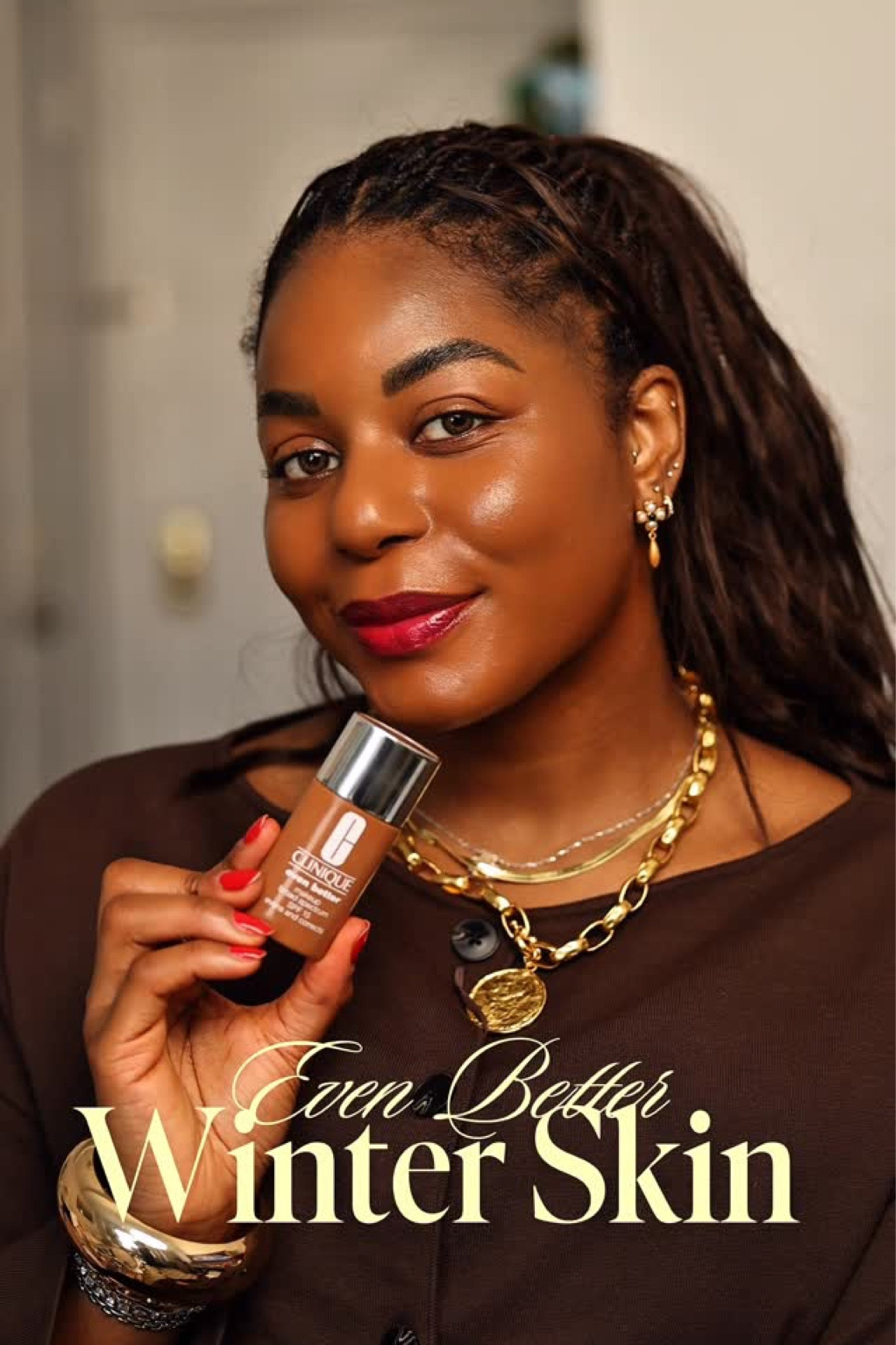 Even better winter skin and complexion it Clinique. Obsessed with this super light skin tint that evens the complexion while also hydrating. It’s perfect for the winter when you want to give your skin a break and allow it to stay hydrated! … For more links to new years eve outfit, cozy sets, chilco maxi skirt, red light mask, cheirosa 67 perfume mist, valentines day decor, vacation outfits beach, bounce fleece funnel neck tunic, follow me on LTK! ✨


#LTKgrwm #LTKselfcare #LTKBeauty