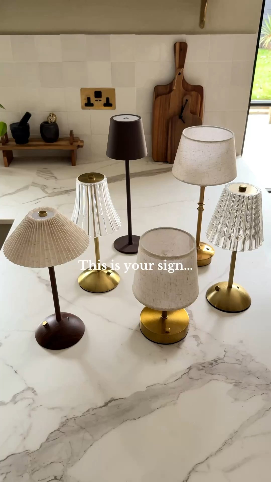 Little cordless lamps, can be used anywhere to add interest, light and coziness. 

#LTKuk #LTKhome