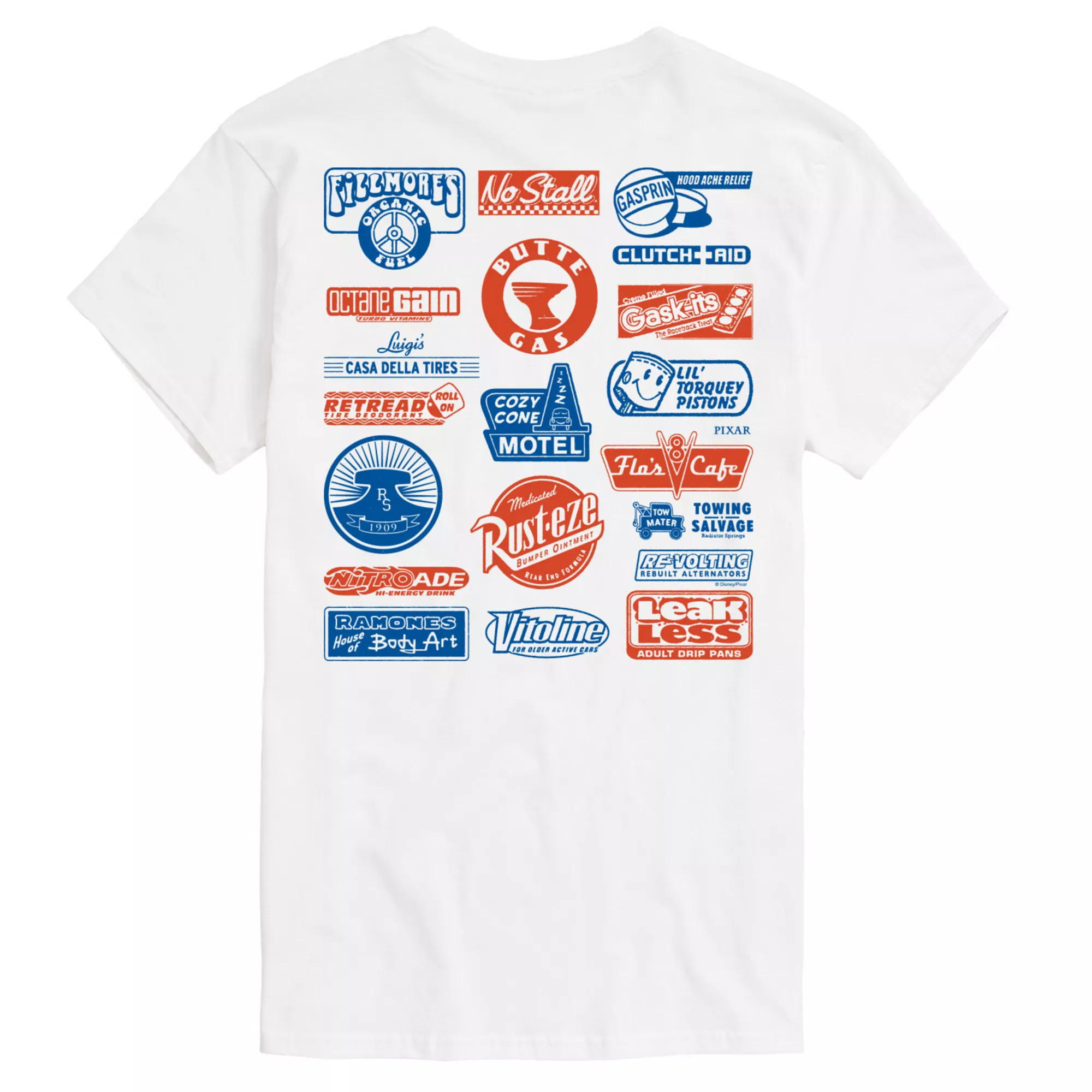 Men's Disney / Pixar's Cars Piston Cup Sponsors Graphic Tee | Kohl's