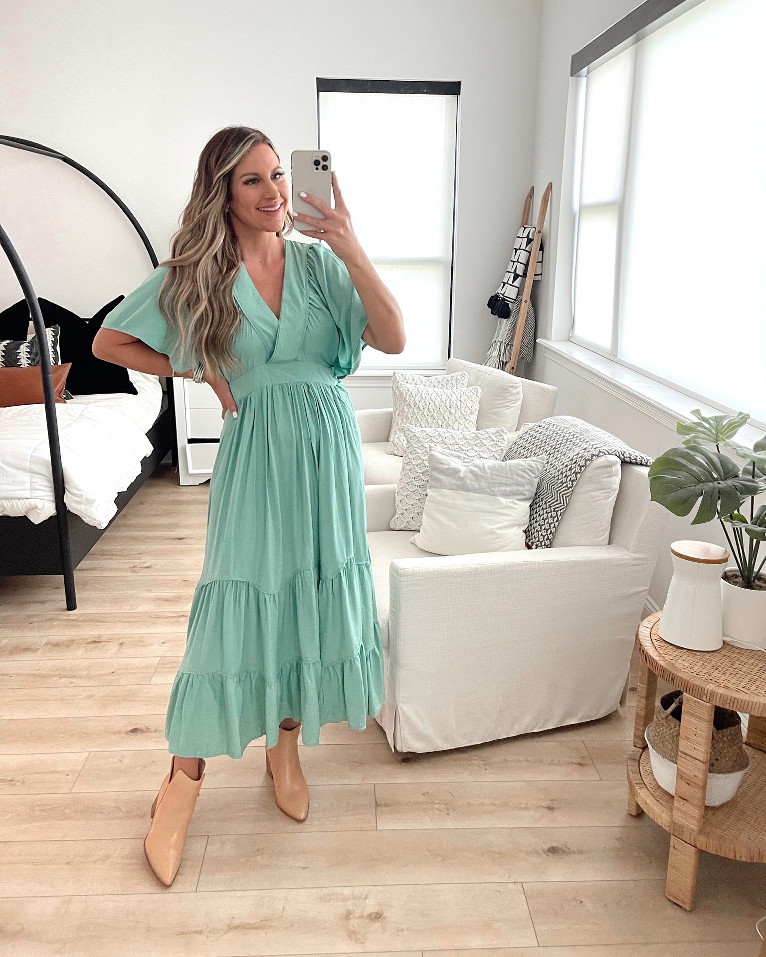 In a small maxi for fall from Amazon- fits TTS.

#LTKstyletip #LTKSeasonal #LTKunder50