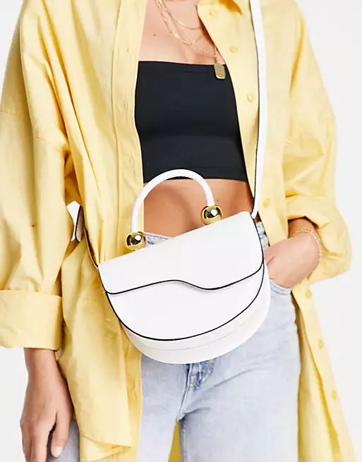 Topshop Cleo croc crossbody bag | ASOS (Global)