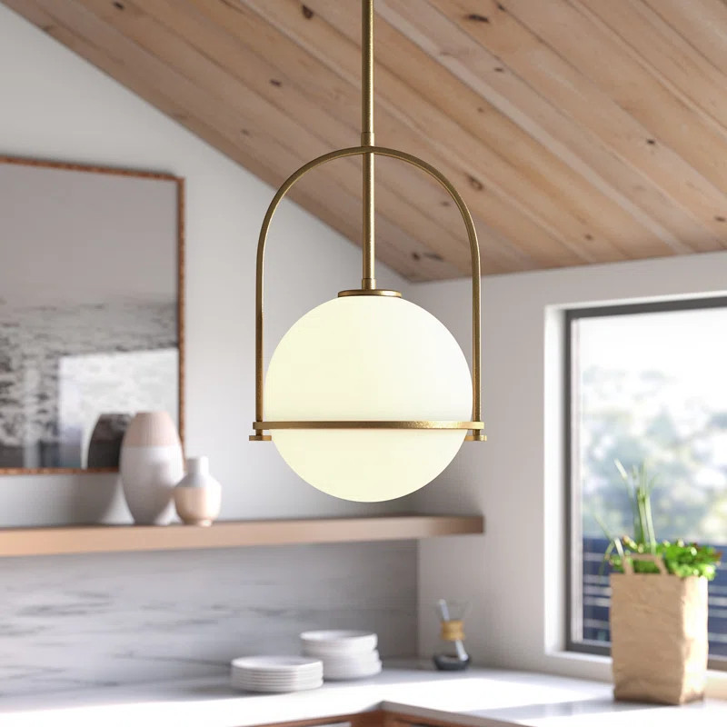 Colvin 1 - Light Single Globe Pendant | Wayfair North America
