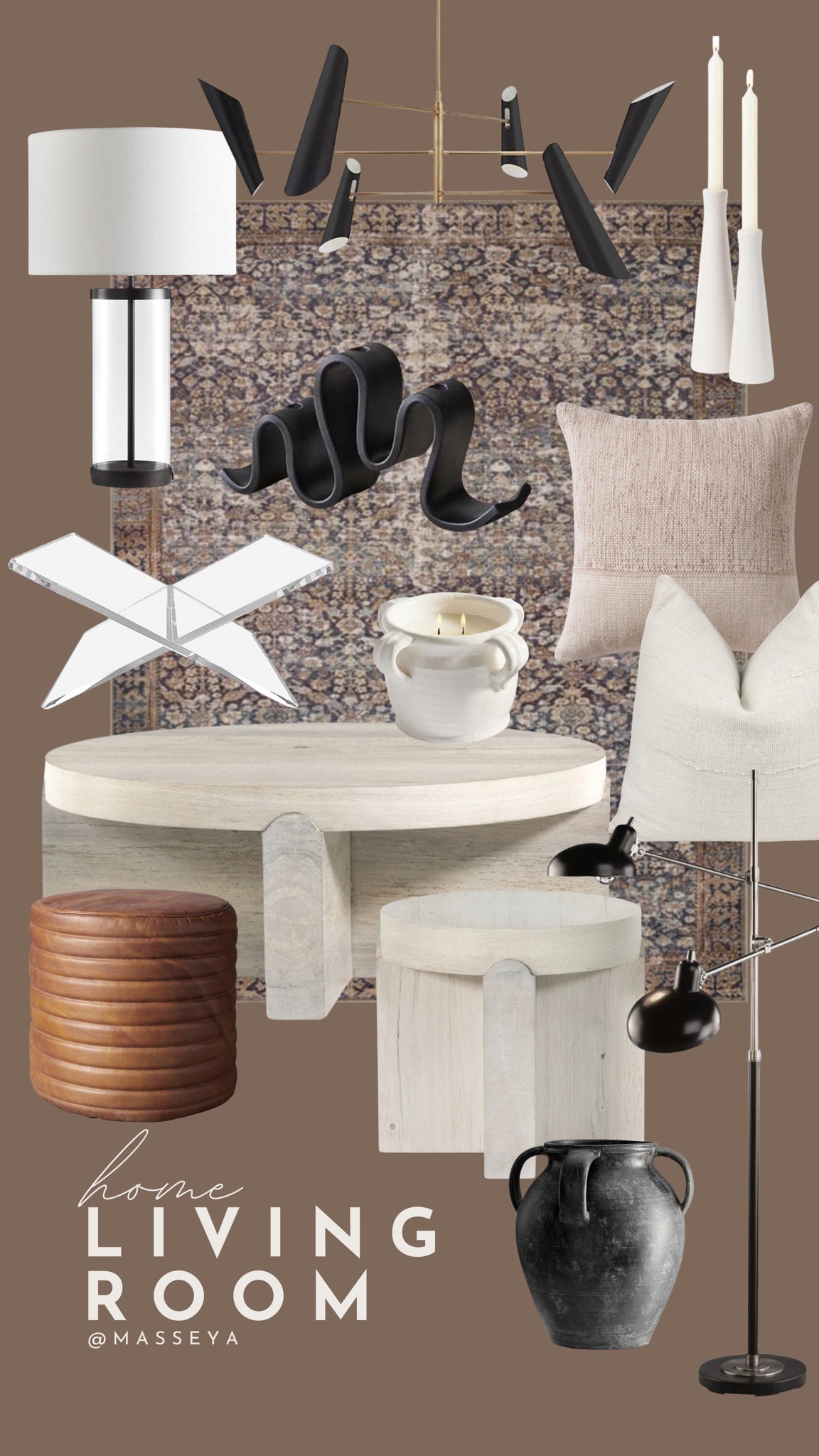 Sharing our new living room with you! Linking as much as I can here! Love the way everything came together. 

New home, living room remodel, living room refresh, moodboard, modern ranch, modern farmhouse 

#LTKfindsunder100 #LTKhome