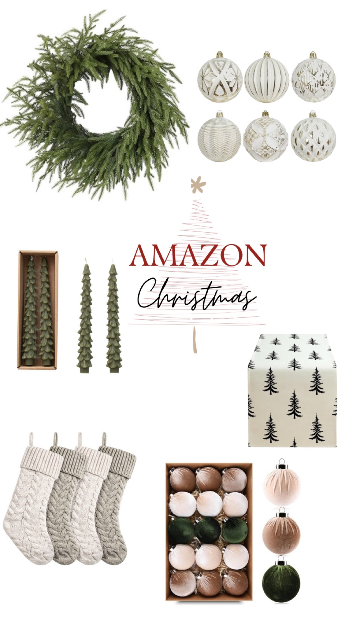 Amazon budget friendly Christmas decor ideas 

#LTKSeasonal #LTKHoliday #LTKFindsUnder50