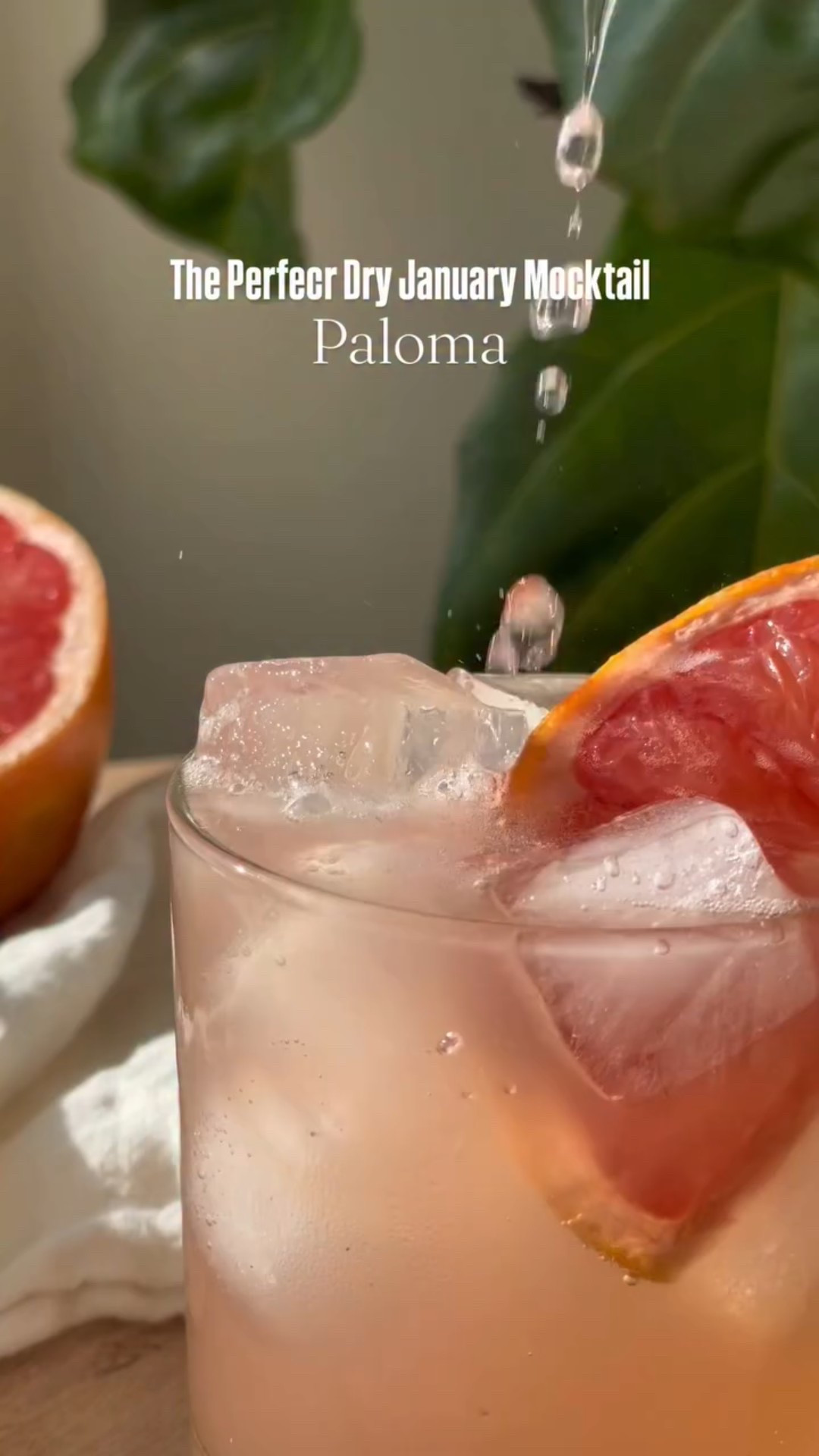 Let’s make a Paloma Mocktail! 

Kicking off 2026 with the FIRST Mocktail Girlie recipe of the year! WOOO!

It’s a simple, 4-ingredient recipe! it’s proof you don’t need a long list of ingredients to create a delicious mocktail!

Ingridients
• 2 oz grapefruit juice
•  ½ oz lime juice
•  ½ oz agave syrup
• club soda (or sparkling grapefruit)
• Garnish: Salt for the rim & grapefruit slice

You can add 1 oz of non-alcoholic tequila alternative to this if you’d like! Non-alcoholic tequila alternatives are made to mimic the taste, aroma, and slight burn of traditional tequila! 

#MocktailGirlie #DryJanuary #EasyMocktails #PalomaMocktail

#LTKHome