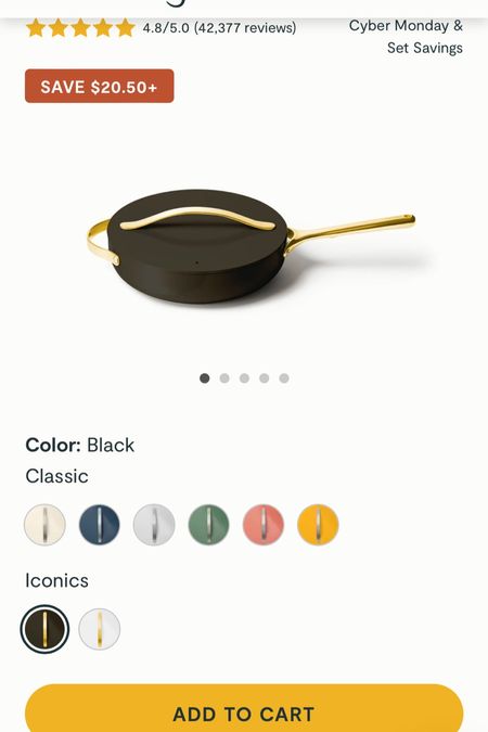 Just ordered beautiful ceramic non stick pan and Dutch oven from Caraway. Cannot wait to get these in and try them out. What a great splurge gift for a mother or mother in law! #caraway #kitchen #cooking #chef #giftguide

#LTKGiftGuide #LTKCyberWeek #LTKhome