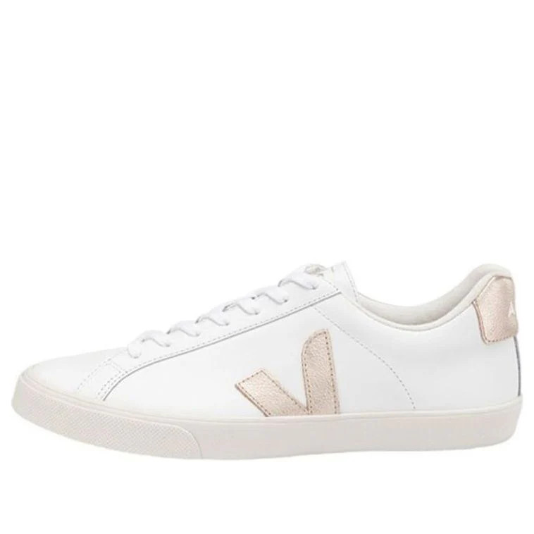 VEJA Esplar Lace-Up Sneakers 'White Gold' | KICKS CREW