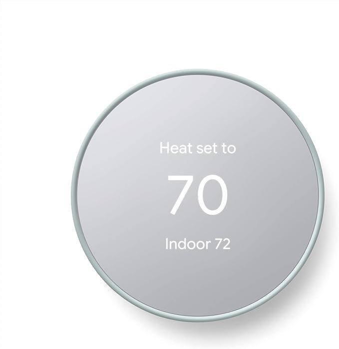 Google Nest Thermostat - Smart Thermostat for Home - Programmable Wifi Thermostat - Fog | Amazon (US)