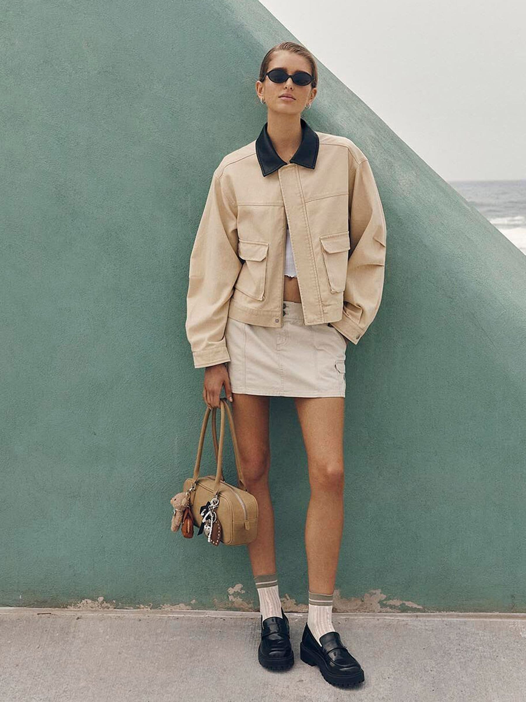 Cotton On Cotton On Brown Tyler Barn 100% Cotton Jacket | Next AU