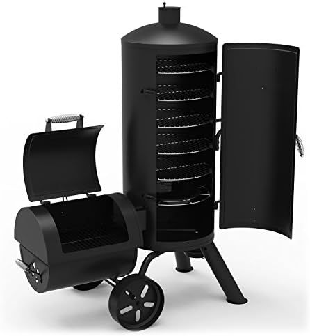 Dyna-Glo Signature Series DGSS1382VCS-D Heavy-Duty Vertical Offset Charcoal Smoker & Grill | Amazon (US)