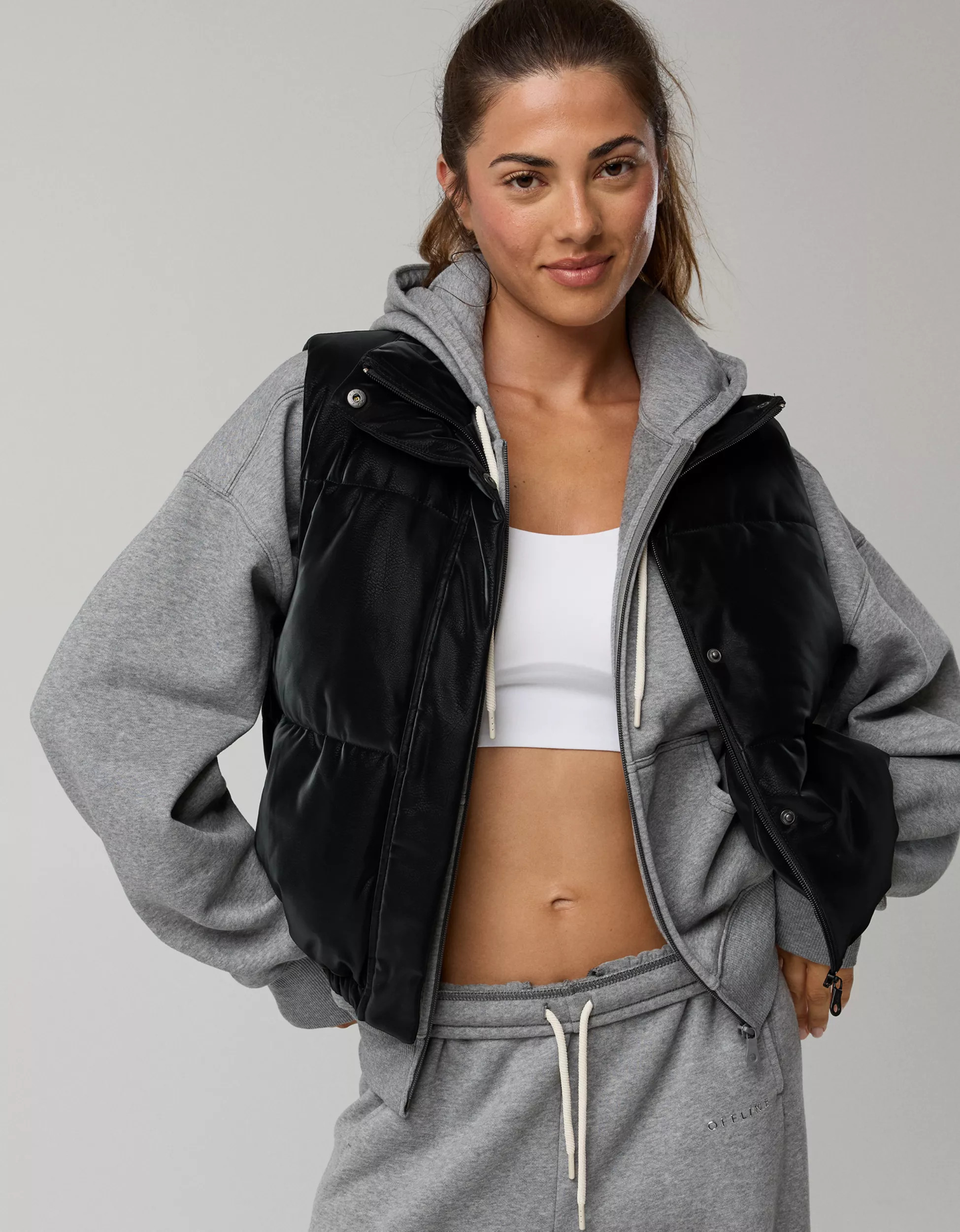 OFFLINE By Aerie Classic Length Puffer Vest | Aerie
